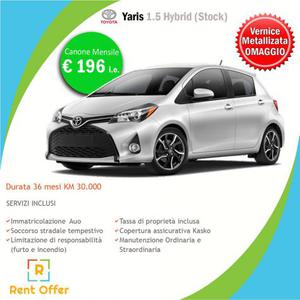 OFFERTA Toyota Yaris Hybrid