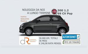 Fiat 500 pop, senza piu pensieri #autointernet