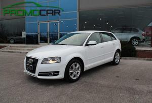 AUDI A3 SPB 2.0 TDI F.AP. AMBITION*TAGLIANDI UFFICIALI* rif.