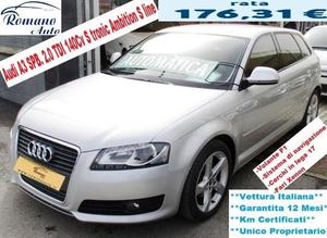 Audi A3 SPB. 2.0 TDI 140Cv S tronic Ambition S line#Km