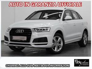 AUDI Q3 2.0 TDI 150 CV S tronic S-Line NAVI DAB LED rif.