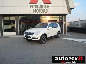 SSANGYONG REXTON W 2.2 Diesel 4WD A/T Top Pelle Nera Smart