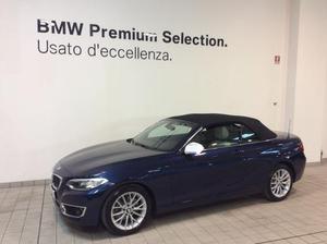 BMW Serie 2 Cabrio nuova 218D CABRIO LUXURY AUTO