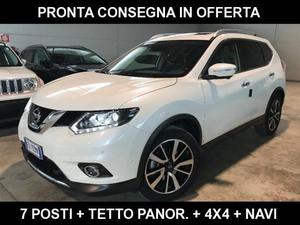 NISSAN X-Trail 1.6 dCi 4WD Tekna +Tetto Panor.+Pelle+7 posti