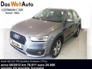 Audi Q3 Audi Q3 2.0 TDI Quattro S-tronic 