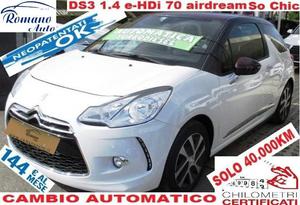 Citroen DS3 1.4 E-hdi 70 Airdream CMP SO Chic#Km