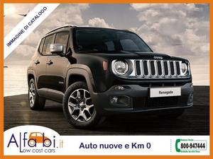 JEEP Renegade Nuova 1.6 MJT 120CV Cambio Aut. Limited Multi