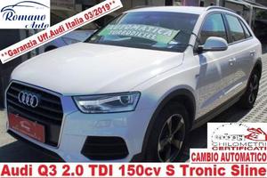Audi Q3 2.0 TDI 150cv S Tronic#Garanzia Uff.Audi Italia