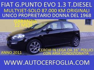 FIAT Punto Evo 1.3 Mjt 95 CV DPF 5 porte SOLO  KM!!!