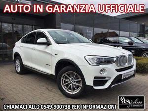 BMW X4 xDrive20d XLINE NAVI XENO CRUISE PELLE GANCIO rif.