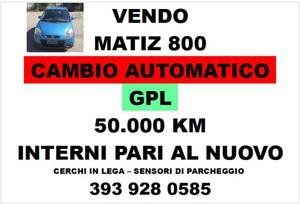 Auto Matiz cambio automatico gpl