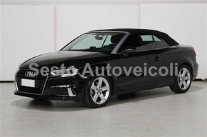 AUDI A3 Cabrio 2.0 TDI S tronic Sport a Gasolio del 