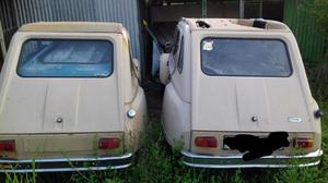 2 autovetture Citroen Dyane 6