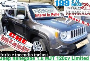 Jeep Renegade 1.6 MJT 120cv Limited#Garanzia Uff.Jeep Italia