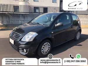 CITROEN C2 1.1 Benzina, ELGANCE, TAGLIANDATA, GARANZIA 12