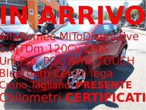 ALFA ROMEO MiTo 1.6 JTD120Cv NAVI PDC Distinctive KM CERTI
