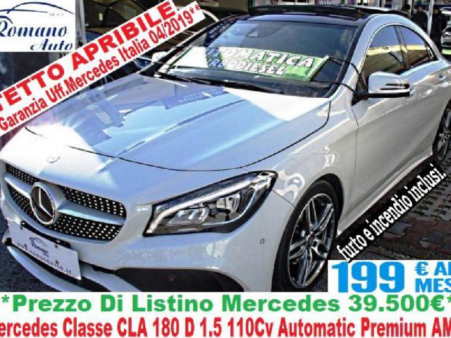 Mercedes Benz CLA CLA 180 d Automatic Premium
