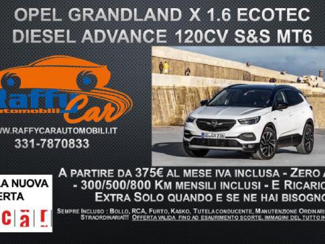 Opel Grandland X Grandland X 1.6 diesel Ecotec S&S Advance