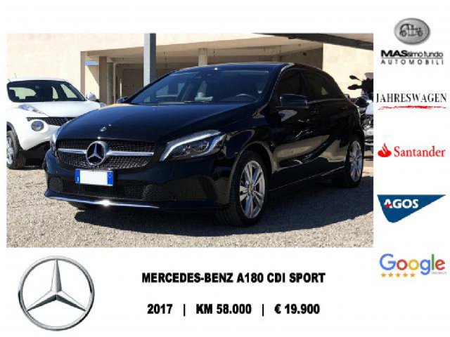 Mercedes-Benz Classe A A 180 d Automatic Sport