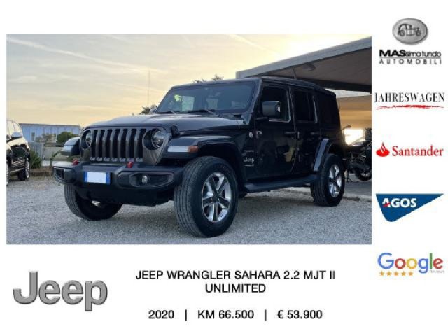 Jeep Wrangler Unlimited 2.2 Mjt II Sahara