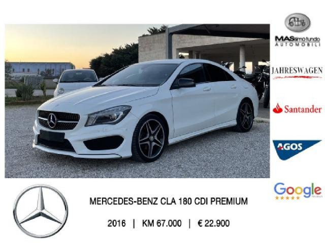 Mercedes-Benz CLA CLA 180 d Automatic Premium